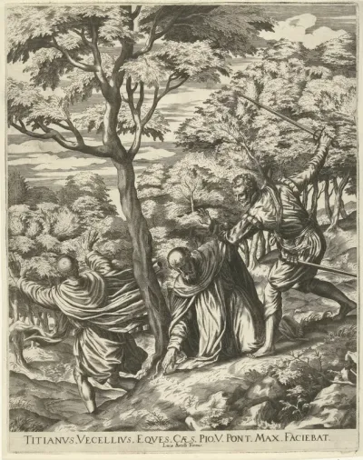 Dood van Petrus Martyr van Verona