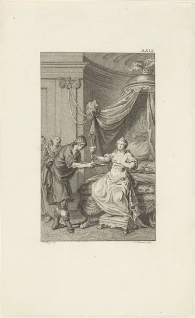 Dood van Sophonisbe