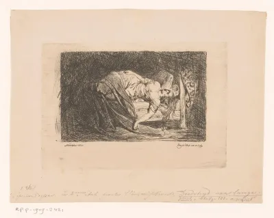 Doodstrijd van lange Margriet