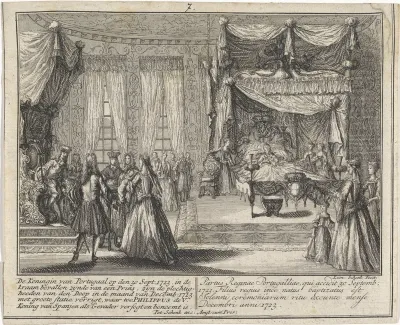 Doop van de Spaanse infant
