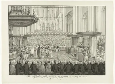 Doop van Ernst Casimir van Oranje-Nassau, 1822