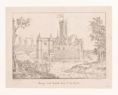 Doop van keizer Karel V te Gent