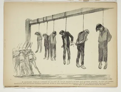 Door de Britten opgehangen Boeren
