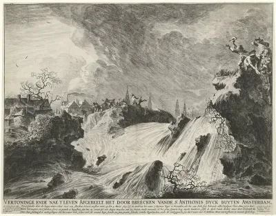 Doorbraak van de Sint-Antoniesdijk op 5 maart 1651