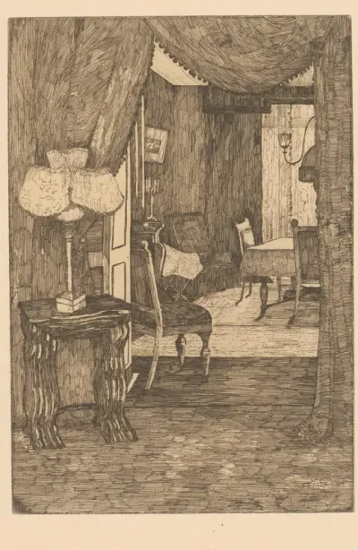 Doorkijk in interieur