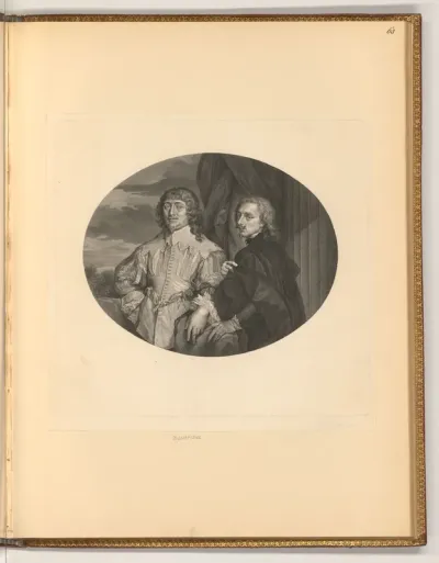 Doppelporträt mit Anthonis van Dyck