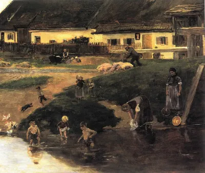 Dorfteich in Etzenhausen - Dorfidyll