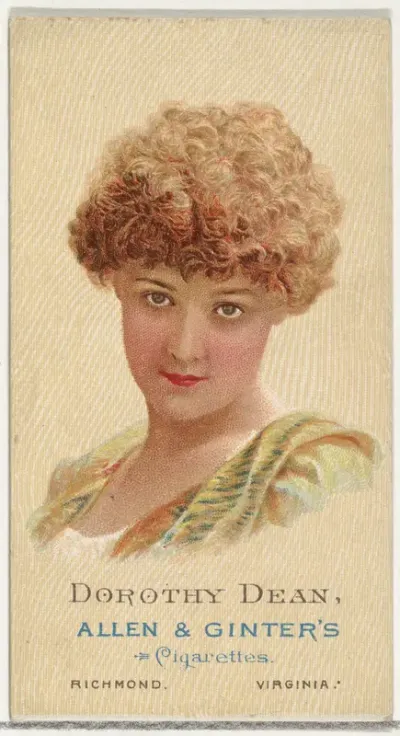Dorothy Dean, from World's Beauties, Series 2 (N27) for Allen & Ginter Cigarettes