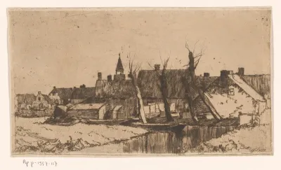Dorp aan een vaart