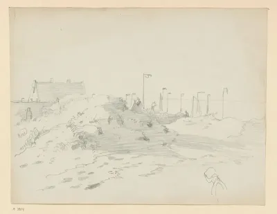Dorp aan het strand