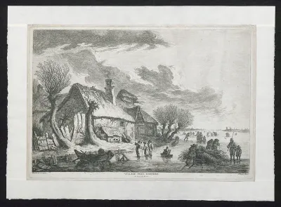 Dorp vlakbij Antwerpen
