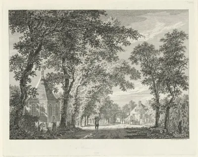 Dorpsgezicht te Driebergen, 1754