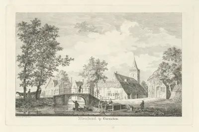 Dorpsgezicht te Nieuwland