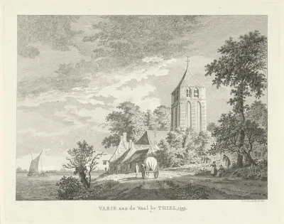 Dorpsgezicht te Varik, 1759
