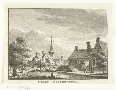 Dorpsgezicht te Zoeterwoude