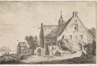 Dorpskerk aan het water