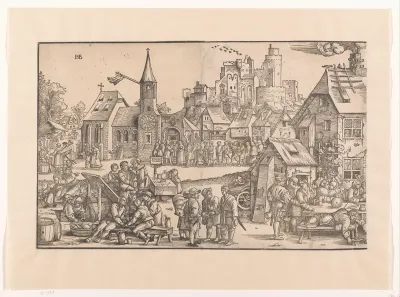Dorpskermis (linkerdeel)