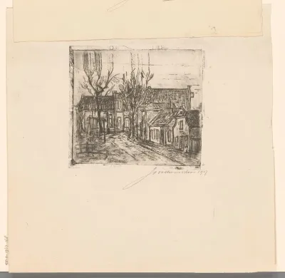 Dorpsstraat, mogelijk te Bodegraven