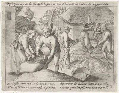 Dorsen van het graan