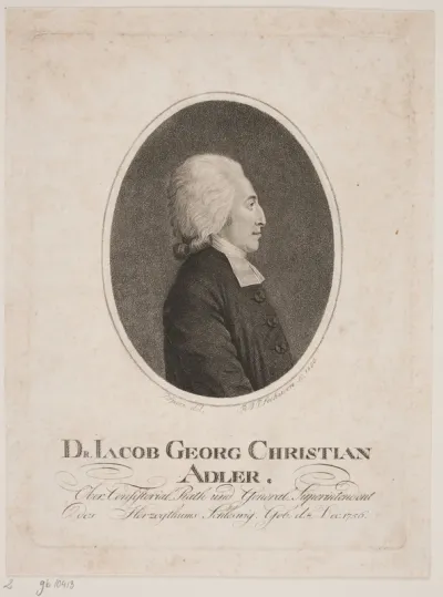 Dr. Jacob Georg Christian Adler