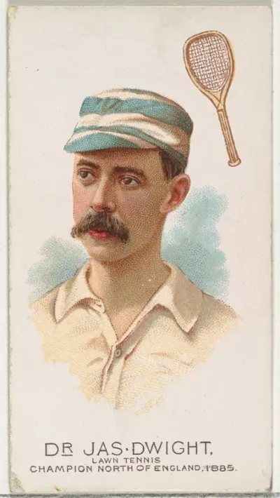 Dr. James Dwight, Lawn Tennis Champion North of England 1885, from World's Champions, Series 2 (N29) for Allen & Ginter Cigarettes