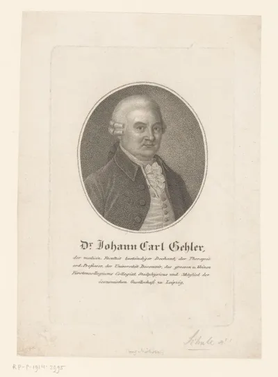 Dr. Johann Carl Gehler