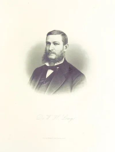 Dr. W. H. Long from "History of the Ohio Falls Cities and their counties, with illustrations and biographical sketches".