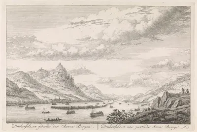 Drachenfels, aan de oever van de Rijn