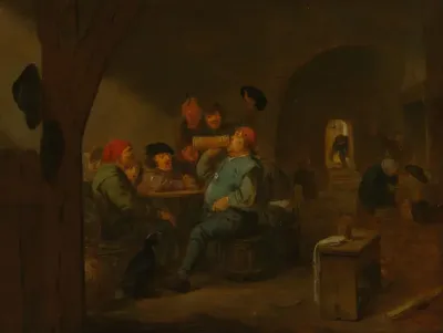 Drankpartij in een kroeg