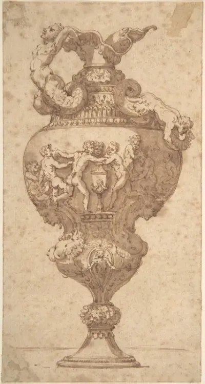 Drawing after an Antique Vase