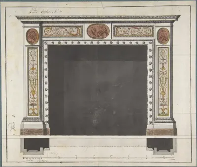 Drawing for a Mantelpiece