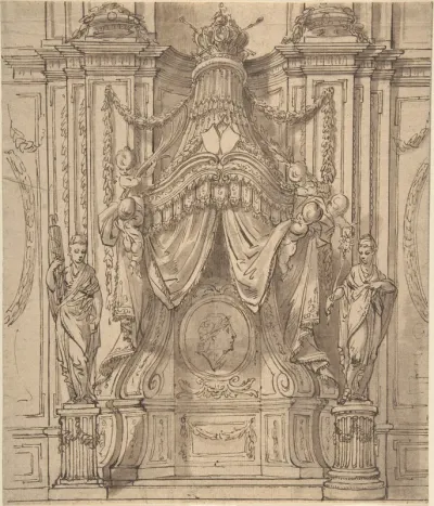 Drawing for a Palace Decoration