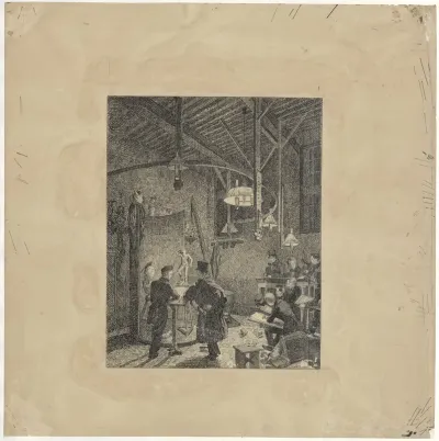 Drawing lesson at Ars Æmula Naturæ