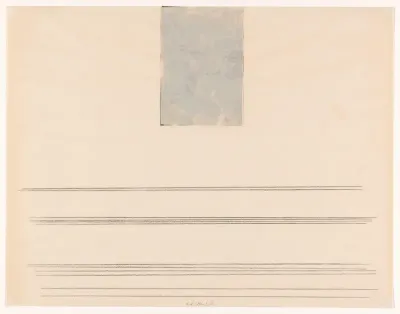 Drawing with landscape