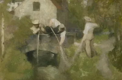 Dredging in the Woluwe