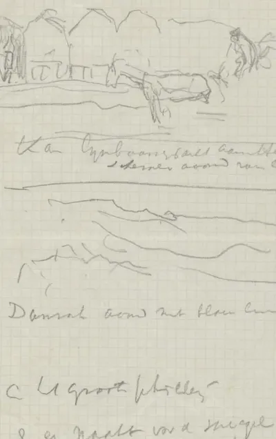 Drie compositiestudies en notities