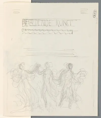 Drie dansende vrouwen