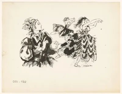 Drie dansers
