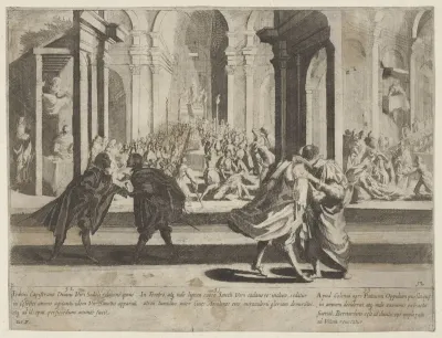 Drie episoden uit het leven van de heilige Bernardinus van Siena