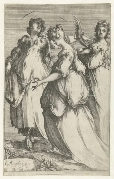 Drie heilige vrouwen