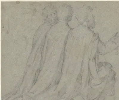 Drie hoogwaardigheidsbekleders