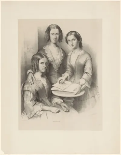 Drie jonge vrouwen