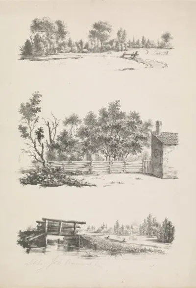 Drie landschappen