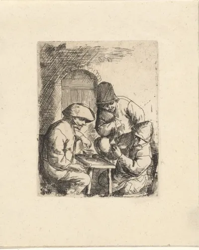Drie mannen en een lege kruik