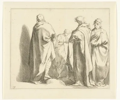 Drie mannen en een vrouw