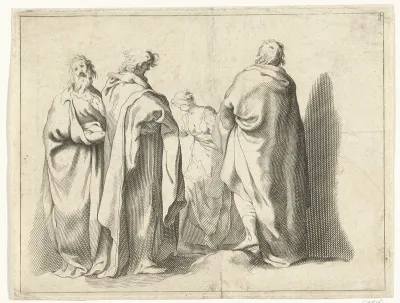 Drie mannen en een vrouw