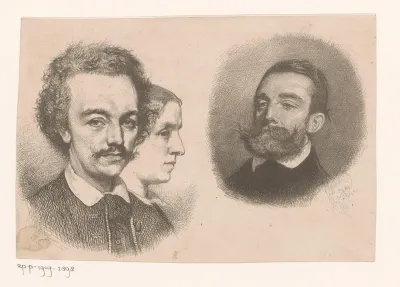 Drie portretten van onbekenden