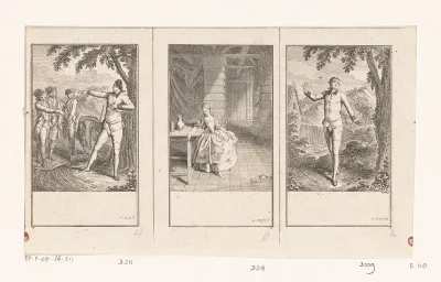 Drie scènes uit de Deserteur