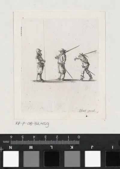 Drie soldaten