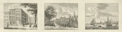 Drie stadsgezichten